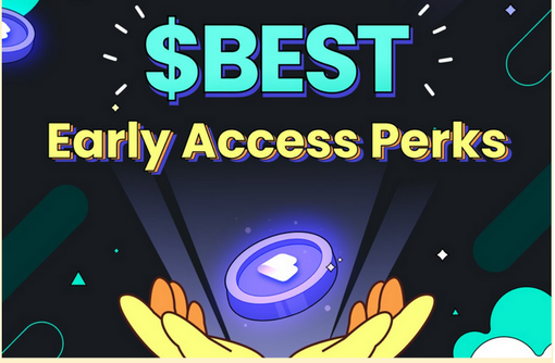 BESTトークンの早期アクセス機会を示す画像