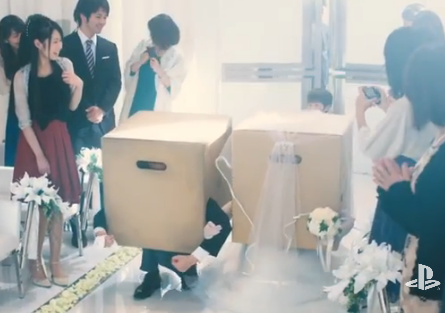 「メタルギアソリッド5:TPP」 ダンボール姿で結婚式！？ 新CM「箱入り娘、涙の結婚式」篇がヤバイwwww