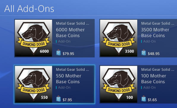 【悲報】 「メタルギアソリッド5」に時短縮課金