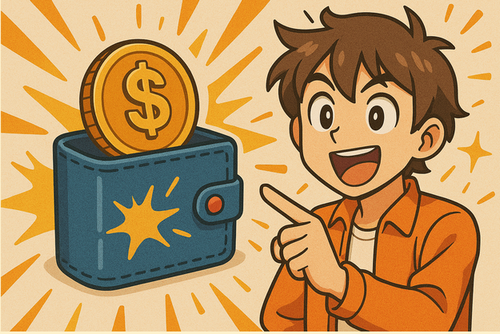 仮想通貨ウォレットの凄さを伝えるアニメキャラ