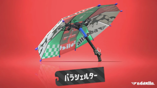 【スプラトゥーン2 攻略】 新ブキ「パラシェルター」超絶オススメ！味方のアシスト可能、アメフラシにも強い！！