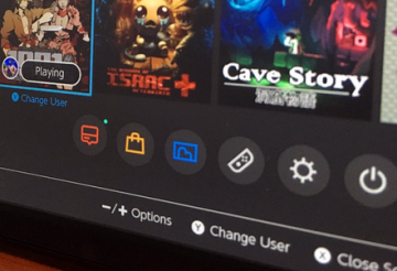【速報】ニンテンドースイッチのホーム画面がリーク！『洞窟物語』などインディーゲーもプレイ可能に！？