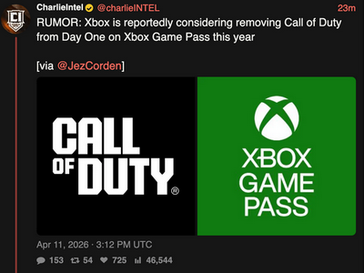 【悲報】jez「 Xboxは今年、Xbox Game Passの発売日からCall of Dutyを削除することを検討している」