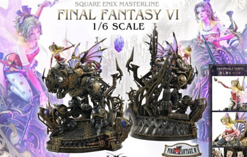 【スクエニ】FF6の公式フィギュアが約150万円でファン騒然wwww