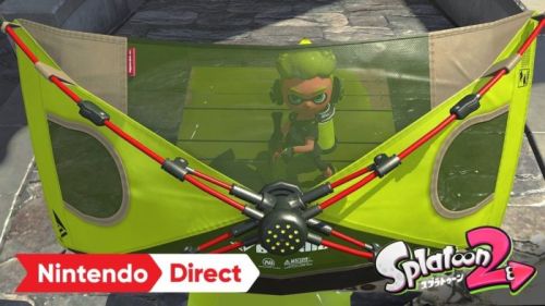 スプラトゥーン2」に新ブキ『キャンピングシェルター』追加！傘デカすぎｗｗｗｗ