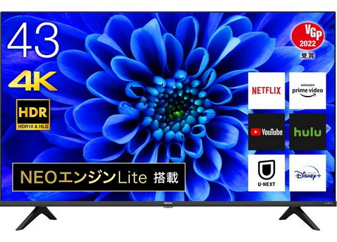 中国製の5万円ちょっとの4Kテレビを買ったんだが、涙が止まらない(´；ω；`)