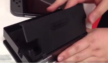【動画】ニンテンドースイッチ ドックをパカッと開ける映像がツイッターにアップ!