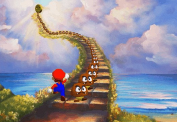 【裏ワザ・小ネタ映像】 まだあった！「スーパーマリオ64」でクリボーの橋を架ける新たな裏ワザが見つかる