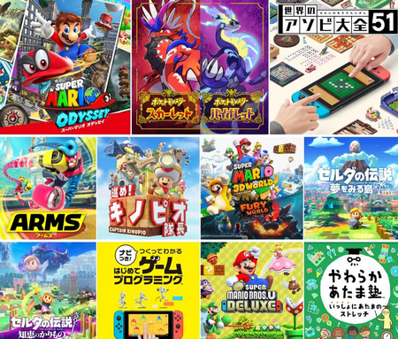 Switch2「数多くのソフトがSwitch2アプデに対応してるので旧作を美麗に楽しめます」