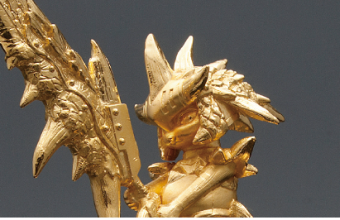 『モンハン』の“アイルー”が純金製フィギュアに！販売数は限定10体、お値段なんと300万円ｗｗｗ