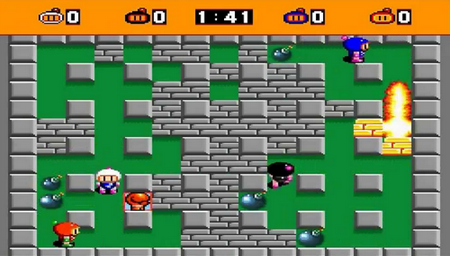 「ボンバーマン」とかいうスーファミの時点で完成してしまったせいで伸び代がなかったゲーム