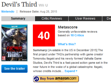 なぜ突然メタスコアの信憑性を疑い出す人間が出てきたのか