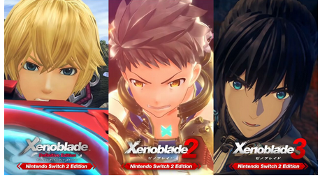 【速報】「ゼノブレイド」 3タイトル Switch2エディション発売決定!各作品にボイスやクエストなどの追加要素あり