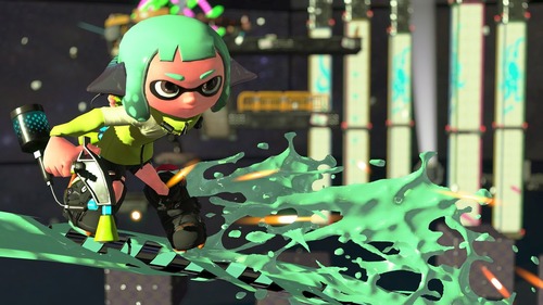 「スプラトゥーン2」 ヒーローモードに登場する仕掛け『ライドレール』と『ピロピロ』情報更新！最新スクリーンショットも