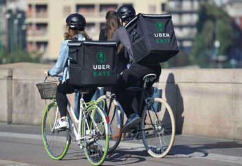 【速報】uber配達員、ゲームみたいなシステムで働いてることが発覚