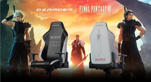 【朗報】『FF7 リバース』コラボゲーミングチェアがDXRacerから登場!!