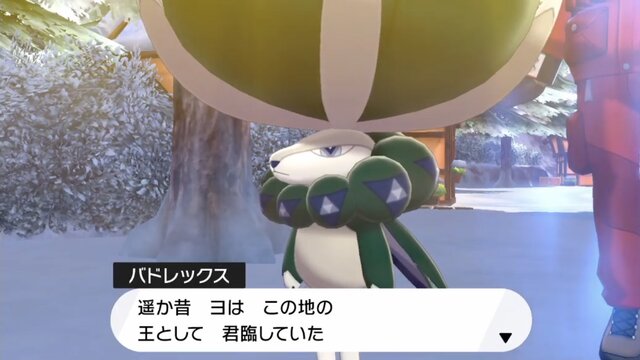 ポケモン剣盾 追加dlc第2弾 冠の雪原 新ポケモン バドレックス さん 喋るｗｗｗ 任天党 にんてんとう