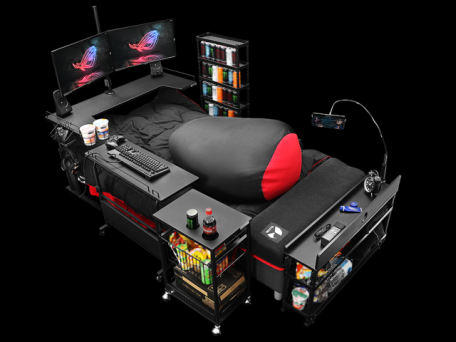 朗報 ゲーム 食事 睡眠のすべてが完結する ゲーミングベッド 発売 お値段なんと円 Eスポーツキャッチ 朗報 ゲーム 食事 睡眠のすべてが完結する ゲーミングベッド 発売 お値段なんと円 Eスポーツキャッチ