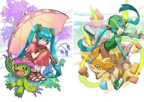 【朗報】初音ミク、ポケモンとデジモンと同時コラボ！！