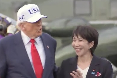 【名画】高市早苗首相とトランプ大統領のこの写真ｗｗｗｗｗ