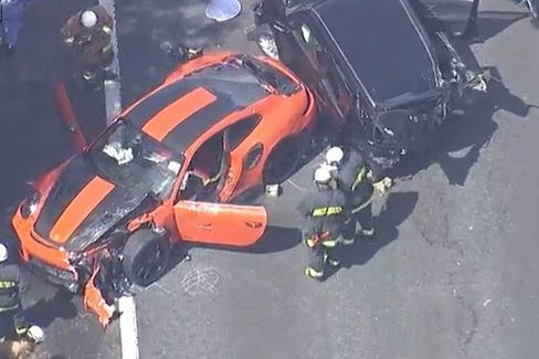 【悲報】ポルシェで268km出して夫婦を死亡させたおっさん「制御困難な走行をした事実はありません」