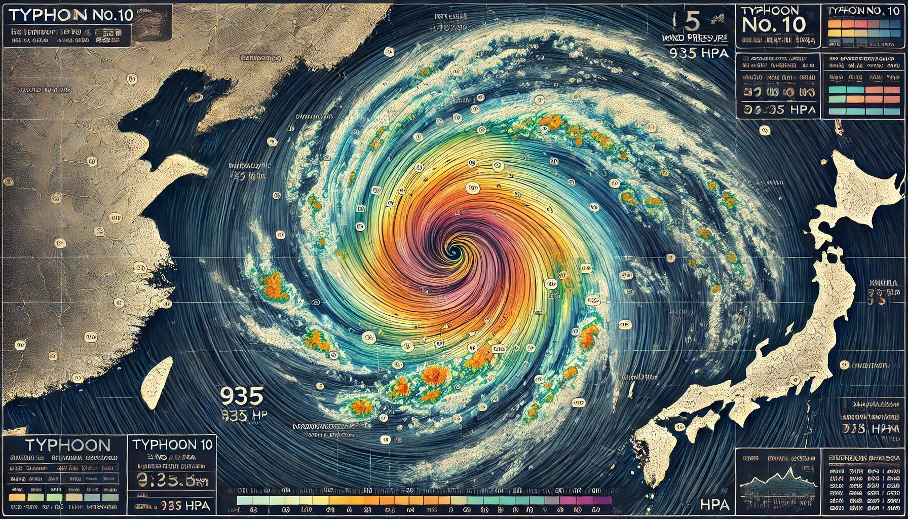 【緊急悲報】台風10号（サンサン）、いよいよ逆走開始。