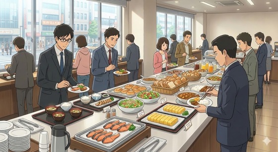 【悲報】宿泊施設のお客ではないのに朝のバイキングに参加、タッパーに料理詰めた男が逮捕される「お金がなかった」