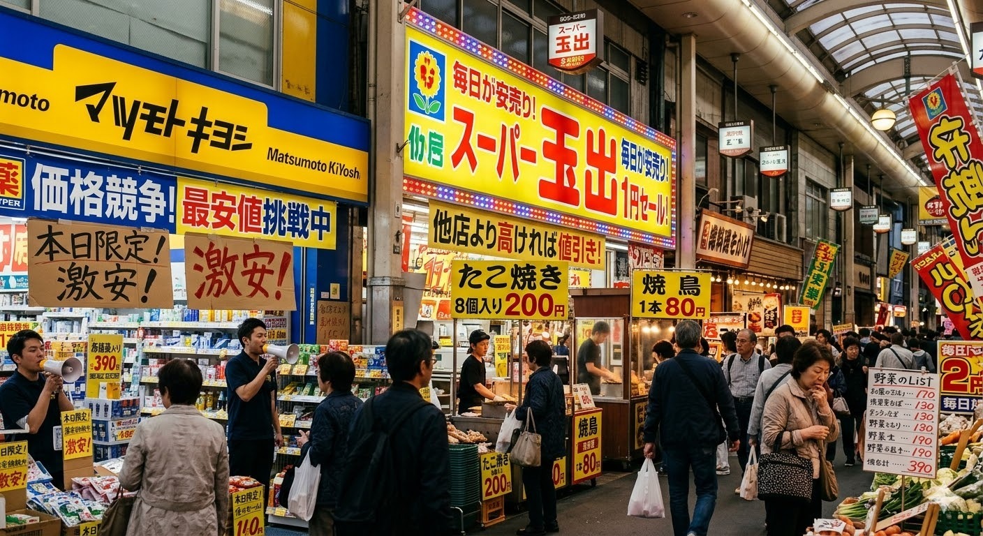 なんで日本人は「うちは800円で！700円で！600円で！500円で！400円で！」←こういう地獄になるのか