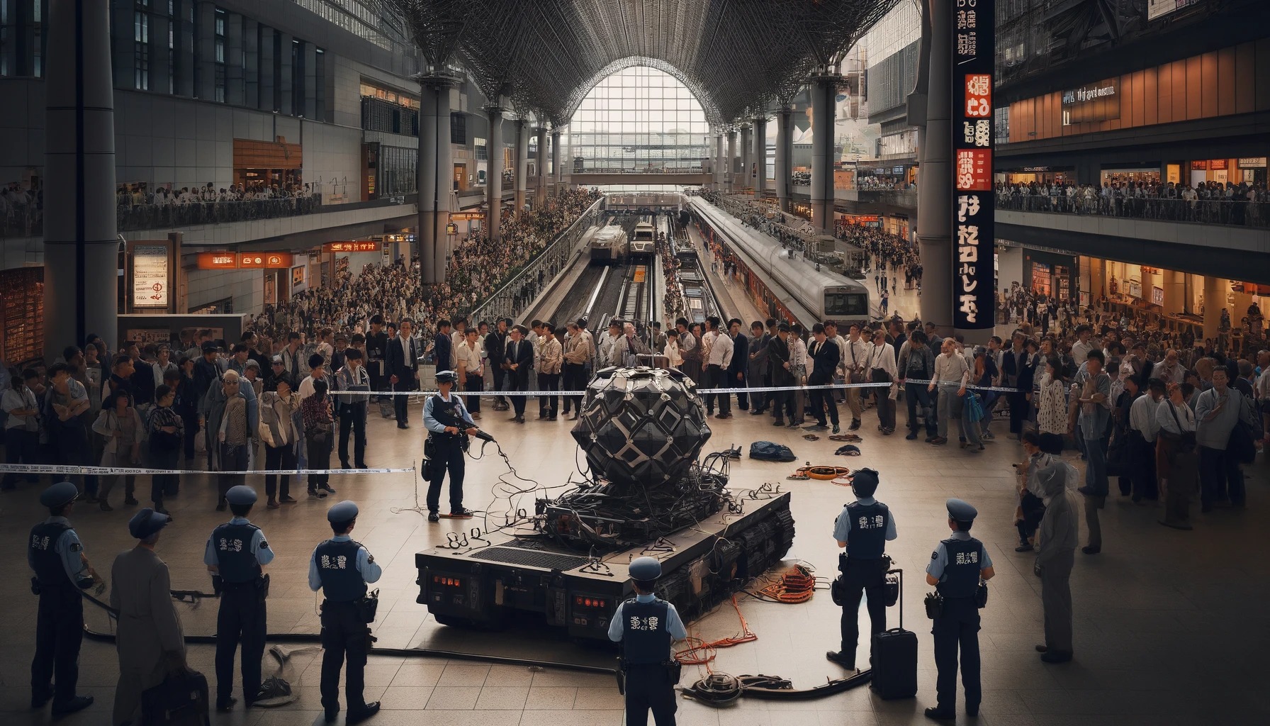 【緊急速報】京都駅で地獄絵図。
