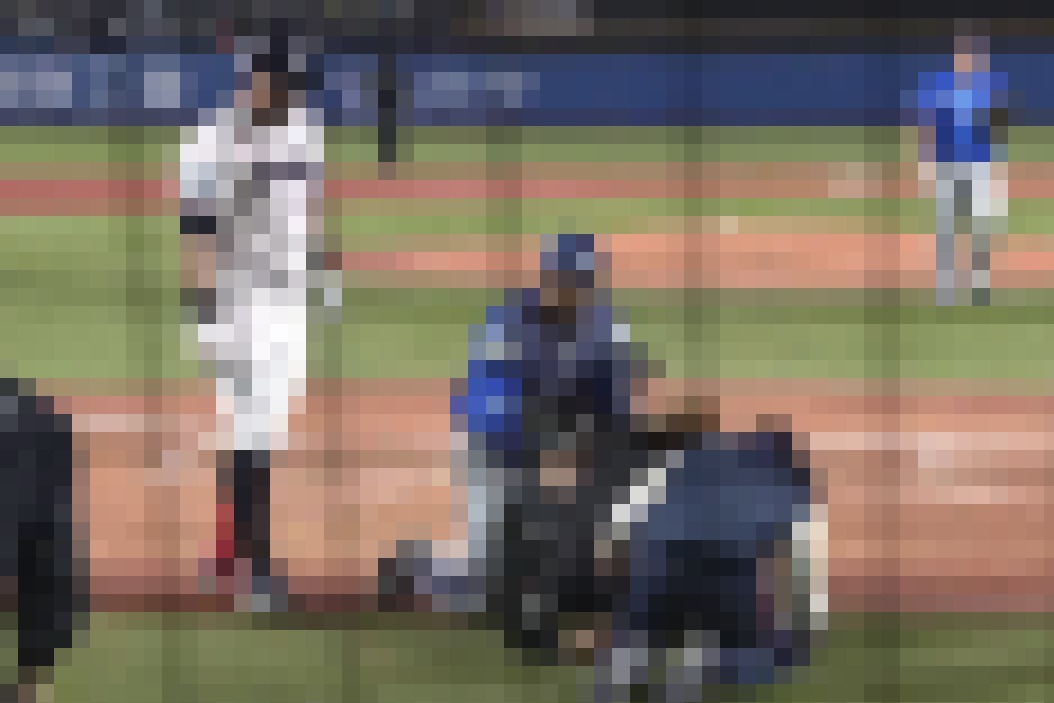 【これは怖い】神宮でまさかの事故…球審にオスナのバットが直撃し倒れ込む