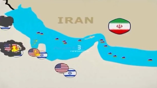 【動画】イランメディア、スマホゲームのCMのようなわかりやすい動画を出してしまうｗｗｗｗｗ