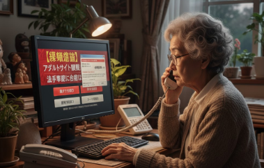 【悲報】74歳女性、パソコン修理の名目で931万円だまし取られる