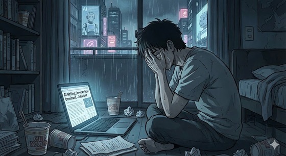 Webライターさん、AIに仕事を奪われて咽び泣く…