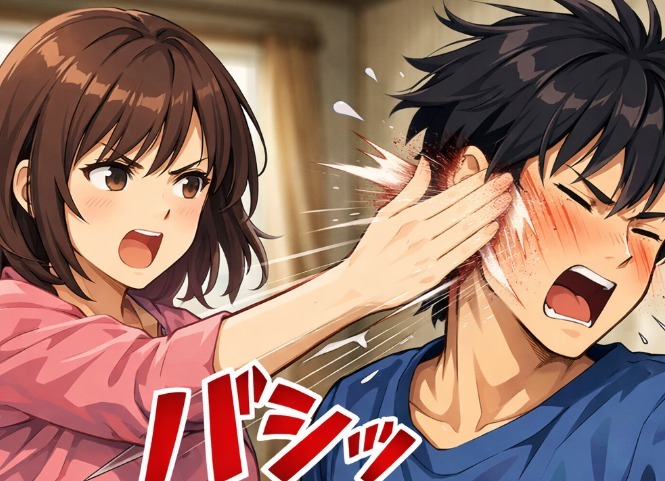 【悲報】無職・姉(49)が無職・弟(47)にビンタ    容疑認めるも「たたいただけだ」と開き直り―現行犯逮捕