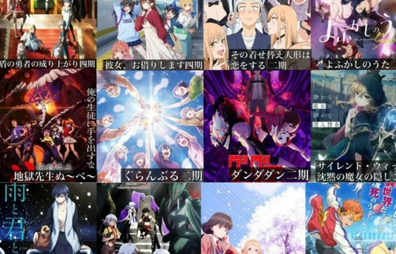 2025夏アニメ、続編物多すぎだろｗｗｗｗｗｗｗ