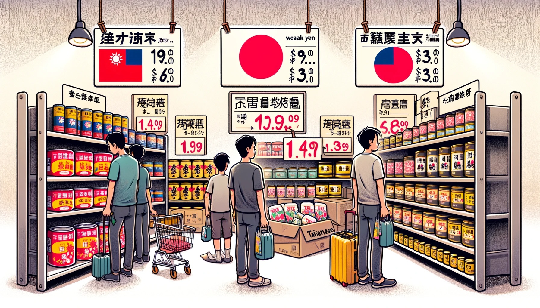 【悲報】台湾「円安で台湾製品とほぼ同価格。みな日本製を選んでしまう」　円安に恨み節