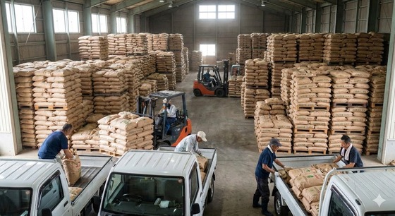 【悲報】コメ集荷・卸「今になってみれば、なぜあの値段で頑張って集めたんだろ…」