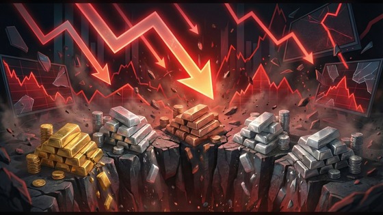 【悲報】ゴールド、シルバー、銅、プラチナ、パラジウム、一斉に大暴落ｗｗｗｗｗｗｗｗｗｗｗｗｗｗｗｗｗ