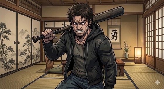 【悲報】父親(70)をバットでぶっ殺した無職(33)を逮捕