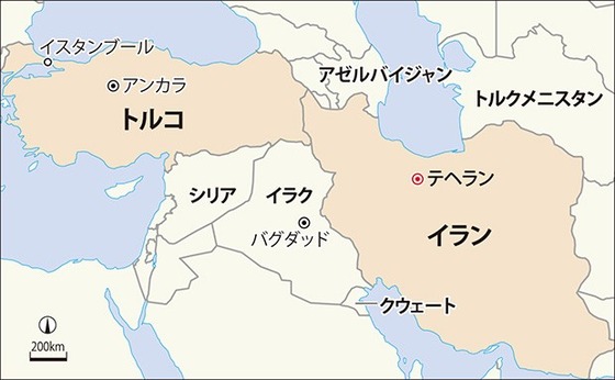【悲報】イラン、トルコへミサイル発射、やけくそモードへ