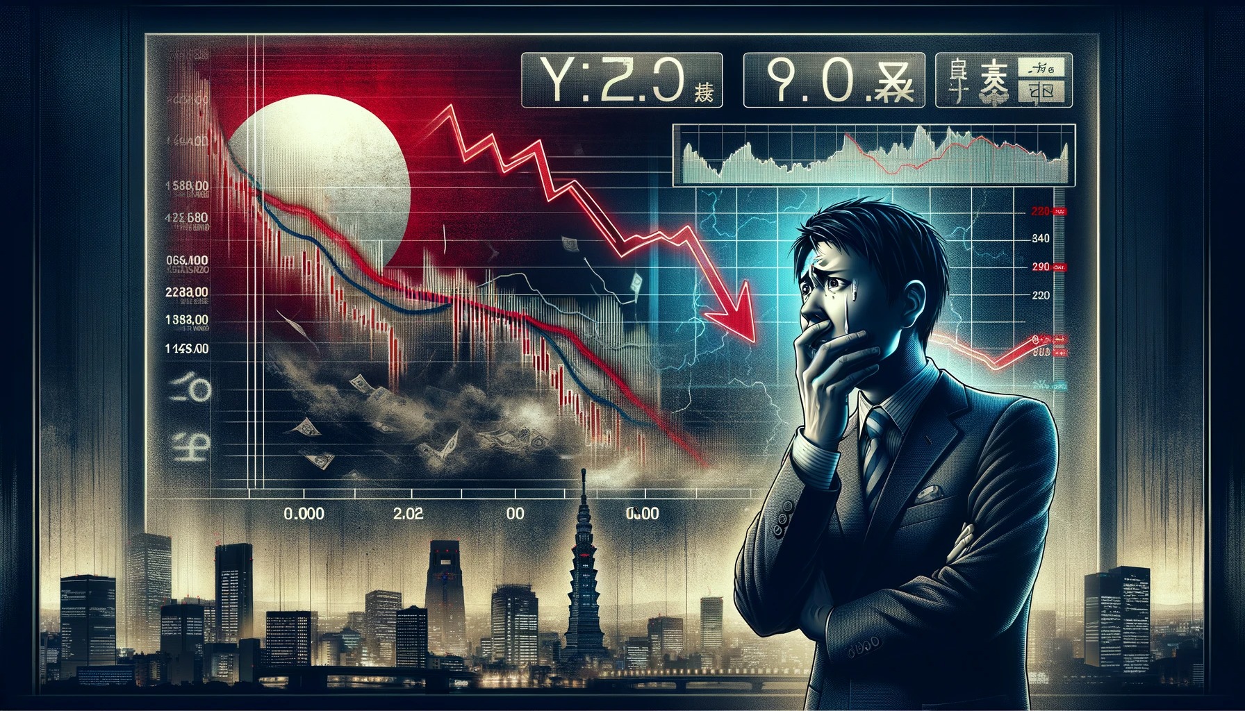 日本政府「円安やっぱりヤバイわ。日本消滅の危機だわ」