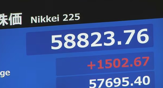 【速報】日経平均　もうほとんど6万円ｗｗｗｗｗｗｗｗｗ