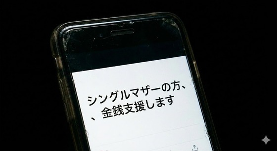 【悲報】SNSに「シングルマザーの方、金銭支援します」 → 変わりにとんでもないものを要求