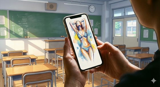 【悲報】AIで同級生の女子の画像を生成してしまった男子中学生さん、大問題になる