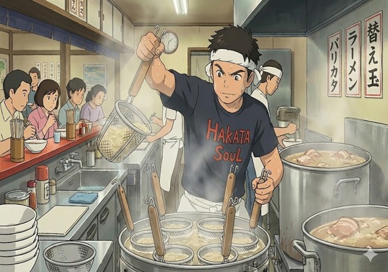 ラーメン店主「カタ麺最初から頼むやつは格好つけてるだけ」