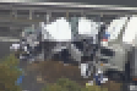 【画像】圏央道の事故、ヤバいｗｗｗｗｗｗｗｗｗｗｗｗｗｗｗｗｗｗｗｗ