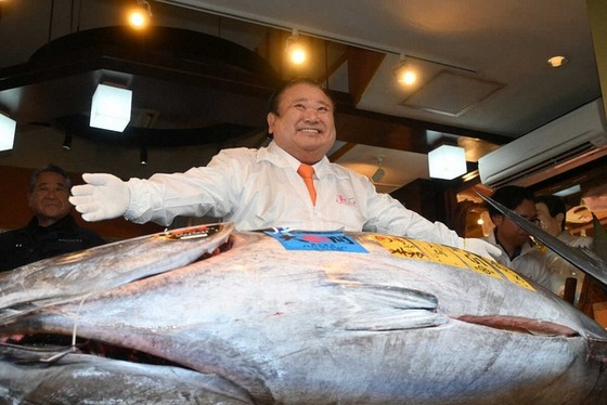 すしざんまい社長が5億円で落札したマグロの使い道ｗｗｗｗｗｗ