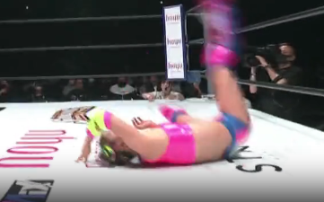 【動画】フワちゃん、プロレスでガチでラリアットを食らってしまう…