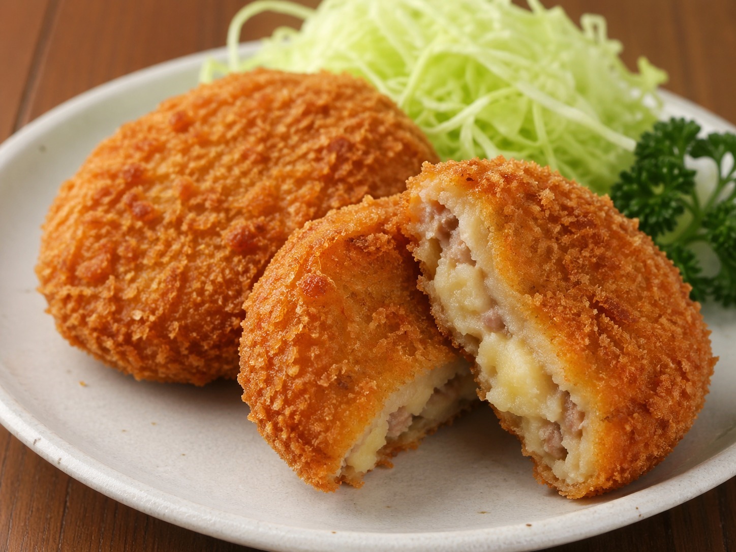 【画像】こち亀の両津勘吉、天才的なコロッケの食い方を披露する