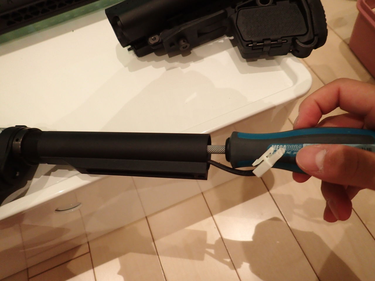 分解 King Arms製black Rain Ordnance M4 ロアフレーム編 おのまとぺの趣味ブロ 旧館